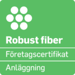 Robust fiber företagscertifikat